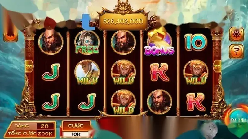 Lịch sử vòng quay mức cược slot tại TAIF168