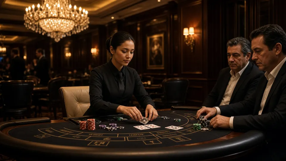 Baccarat bàn thấp cho người mới