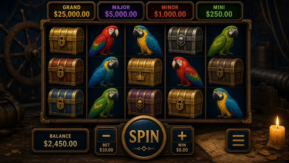 Slot cướp biển trên TAIF168